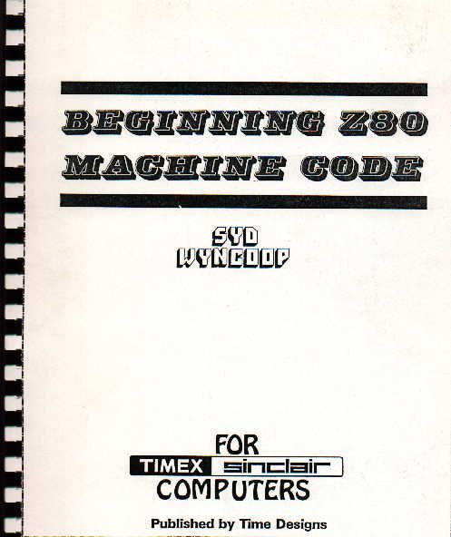 Beginning Z80 Machine Code