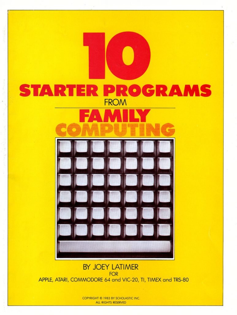 10 Starter Programs from Family Computing
