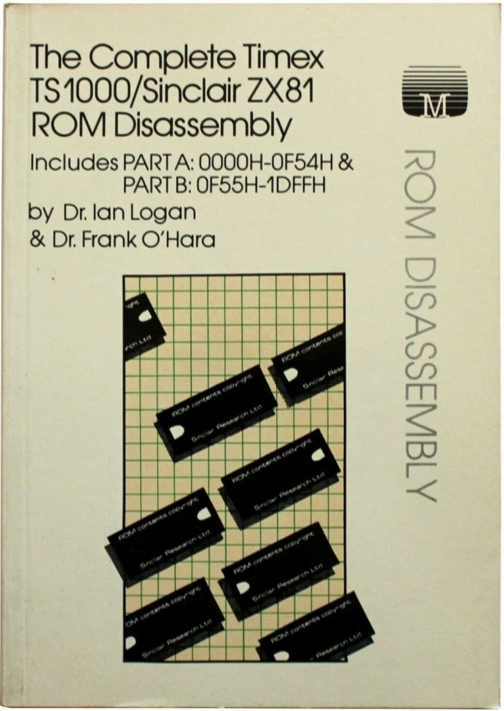 The Complete Timex TS1000/Sinclair ZX81 ROM Disassembly