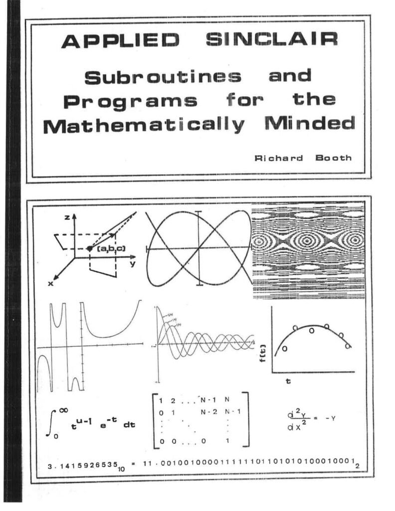 Applied Sinclair: Subroutines for the Mathematically-Minded