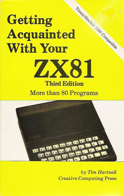 Getting Acquainted With Your ZX81