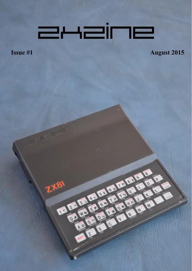 ZXzine Issue 1 ZIP file