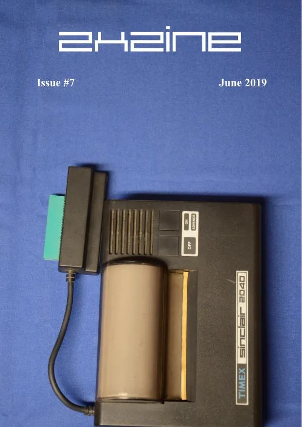 ZXzine Issue 7 ZIP file