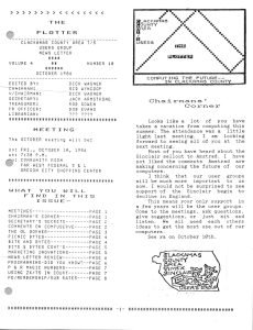 The Plotter v4 n10 The Plotter v4 n10