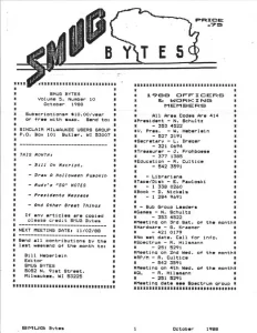 SMUG Bytes v5 n10