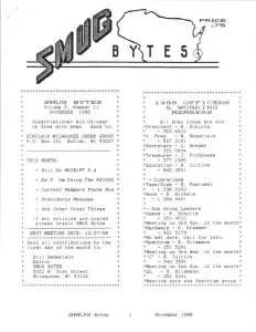 SMUG Bytes v5 n11