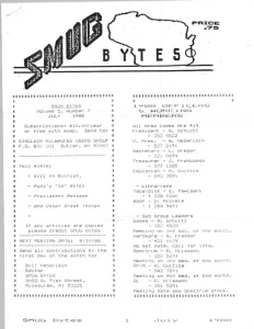 SMUG Bytes v5 n7