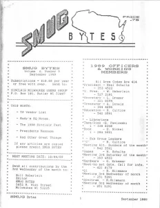 SMUG Bytes v6 n9