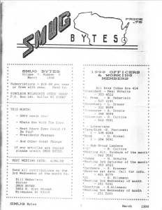SMUG Bytes v7 n3