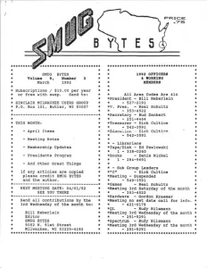SMUG Bytes v9 n3