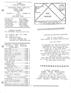 The Plotter v3 n12 The Plotter v3 n12