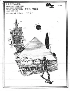 Aardvark Technical Services Catalog