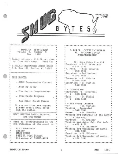 SMUG Bytes v8 n5