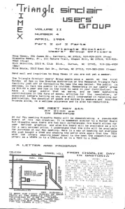 Triangle Sinclair Users Group v2 n4 pt2