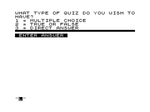 ZX81 Quiz Builder