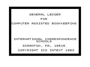 General Ledger