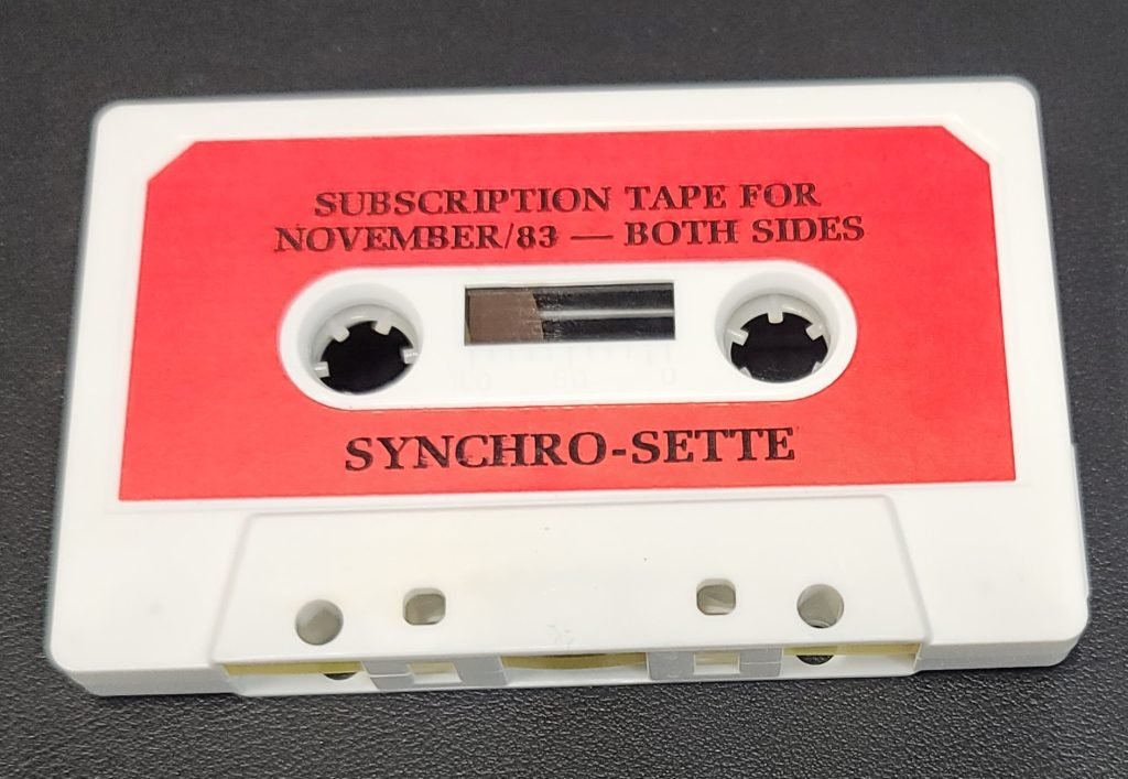 Synchro-Sette November 1983
