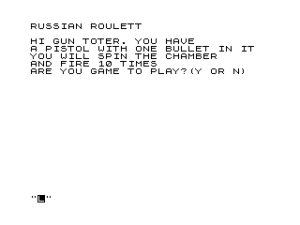 Russian Roulette