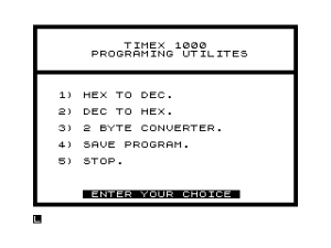 Programming Utilities
