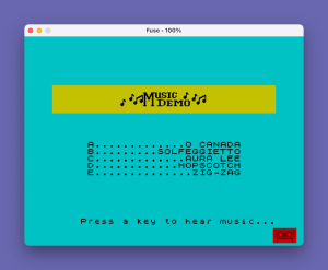 MUSIC Demo