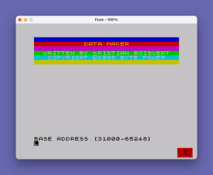 Data Maker