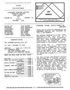 The Plotter v10 n10 The Plotter v10 n10