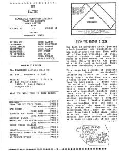 The Plotter v11 n11 The Plotter v11 n11