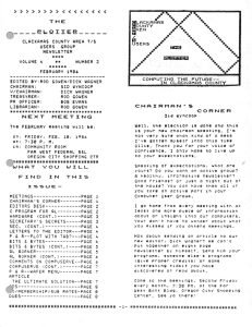 The Plotter v4 n2 The Plotter v4 n2