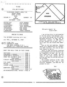The Plotter v5 n10 The Plotter v5 n10