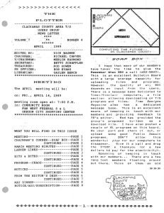 The Plotter v7 n4 The Plotter v7 n4