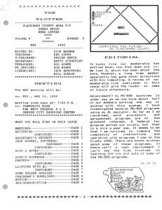 The Plotter v8 n5 The Plotter v8 n5