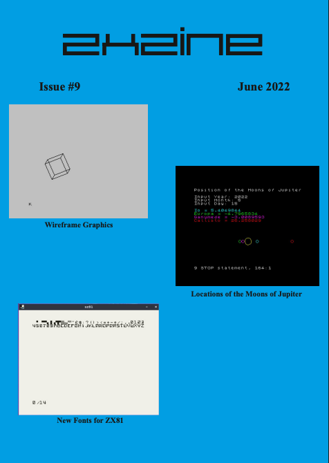 ZXzine Issue 9 ZIP file
