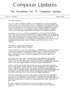 Computer Updates v3 n1